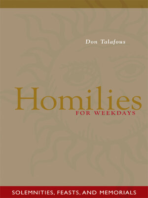 cover image of Homilies for Weekdays